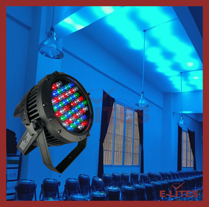 Las Luces Led Para Conciertos, Wash Light Led Light 54Pcs DMX 512, Chế Độ Master/Slave. Sử Dụng Ngoài Trời RGBW Toàn Dải IP65 -40 - 45 85 - Product Image 3