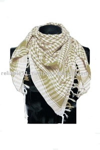 Écharpe élégante en coton doux de style arabe brillante et brillante pour adultes, châle traditionnel unique pour l'exportation. - Product Image 5