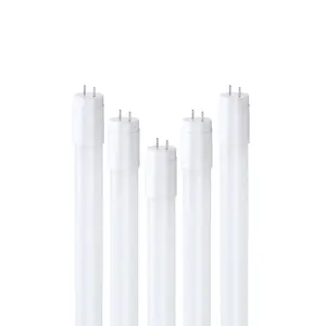 0.6m 1.2m T8 LED TUBE LIGHT 9W 18W 100lm/w 0.95PF AC85-265V 2年保証