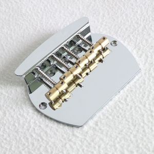 Puente para Bajo Eléctrico de 4 Cuerdas Estilo <span class=keywords><strong>Musicman</strong></span> Donlis con Monturas de Latón de 20 mm, Herrajes al por Mayor - Product Image 4