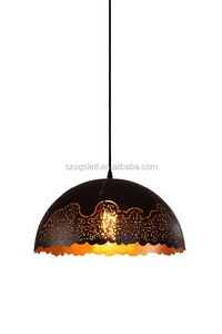 Óxido de hierro negro lámpara de <span class=keywords><strong>la</strong></span> <span class=keywords><strong>vela</strong></span> fuente de luz E27 lámpara <span class=keywords><strong>restaurante</strong></span> - Product Image 3