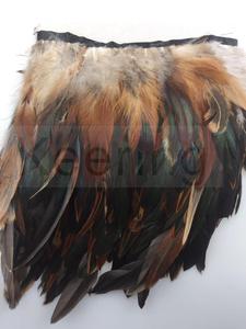 Pesanan Kecil Kualitas Tinggi Warna Ganda Kain Ayam Jantan Bulu Ayam - Product Image 4