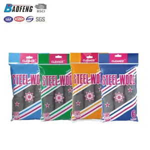 Outil <span class=keywords><strong>de</strong></span> nettoyage éponge en laine d'acier tampon inoxydable pour le nettoyage ou le <span class=keywords><strong>polissage</strong></span> <span class=keywords><strong>de</strong></span> la cuisine - Product Image 1