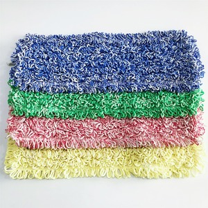 2023 Chất lượng cao 4 màu phẳng sàn sợi nhỏ lau bông lau với túi - Product Image 1