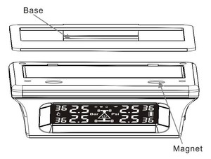 Hệ Thống Giám Sát Áp Suất Lốp Xe Gián Điệp Với Pin Nhật Bản Xe TPMS - Product Image 6