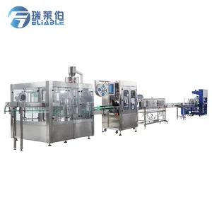 Bottle Water Production Line/2000BPH Small 3 in 1Mineral Pure Water Filling Machine