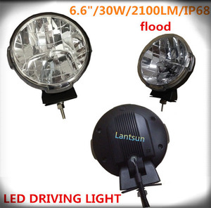 <span class=keywords><strong>Coche</strong></span> conducido sportlights <span class=keywords><strong>para</strong></span> los coches todo terreno 6.6" 30w 4x4 trabajo ligero 24v <span class=keywords><strong>para</strong></span> camiones euro haz 2pc*15w/pc - Product Image 1