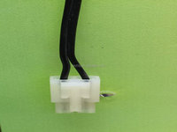 Konektor Kabel Elektronik Nylon 2-Pin 2.0mm Pitch Putih 1015 18AWG 600V 105C 300mm ROHS untuk