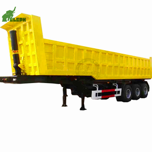 Utilisé ou Neuf de Haute Qualité 4 Essieux 45 Mètres Cubes Hydraulique Kit U Forme Atv Fin Basculement Benne <span class=keywords><strong>Semi</strong></span> Remorque Camion Tracteur - Product Image 6