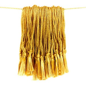 40標準色5/5 <span class=keywords><strong>Cords</strong></span>レーヨンツイストコード150ミリメートルロングFloss Bookmark Tassels - Product Image 3