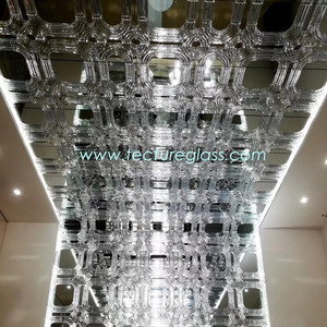 Tecture cristal prensado para mamparas/revestimiento de pared - Product Image 1