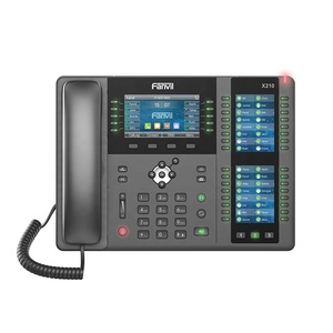 Fanvil X210 Téléphone IP d'entreprise haut de gamme avec 20 lignes SIP 4.3 \ "Écran couleur principal pratique productif WiFi POE <span class=keywords><strong>Compatible</strong></span> - Product Image 6
