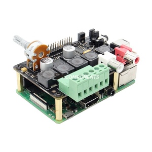 Scheda di Espansione Audio Rasp <span class=keywords><strong>Pi</strong></span> DAC Full-HD Amplificatore Classe-D I2S PCM5122 X400 per RaspPi 3 Modello B+(Plus)/3B Lettore Musicale - Product Image 4