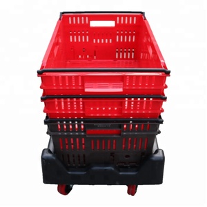 JOIN Plastic <strong>Crate</strong> High-quality Virgin Material Vegetable <strong>Crate</strong> 600*400*245mm <strong>Stacked</strong> <strong>Crate</strong> - Product Image 5