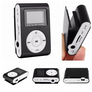 Hot bán MP3 Mini Clip kỹ thuật số màn hình LCD kim loại cầm tay <span class=keywords><strong>USB</strong></span> MP3 Music Media Player với màn hình LCD cho sinh viên Walkman - Product Image 2