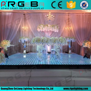 Super Slim tragbare Hochzeit LED Digital <span class=keywords><strong>Stage</strong></span> Dance Floor gehärtetes Glas Patent Produkt typ Scheinwerfer - Product Image 5