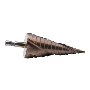 M35 HSS <strong>Cobalt</strong> Spiral Flute Step <strong>Drill</strong> <strong>Bit</strong> <strong>Set</strong> Pagoda <strong>Drill</strong> <strong>Bit</strong> for Stainless Steel Metal Sheet Drilling - Product Image 5
