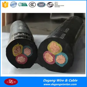Precio bajo muy flexible VDE cable de goma