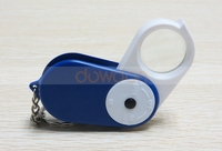 Pocket Magnifying Glass 15X Jewellery Magnifier for Travel Reading