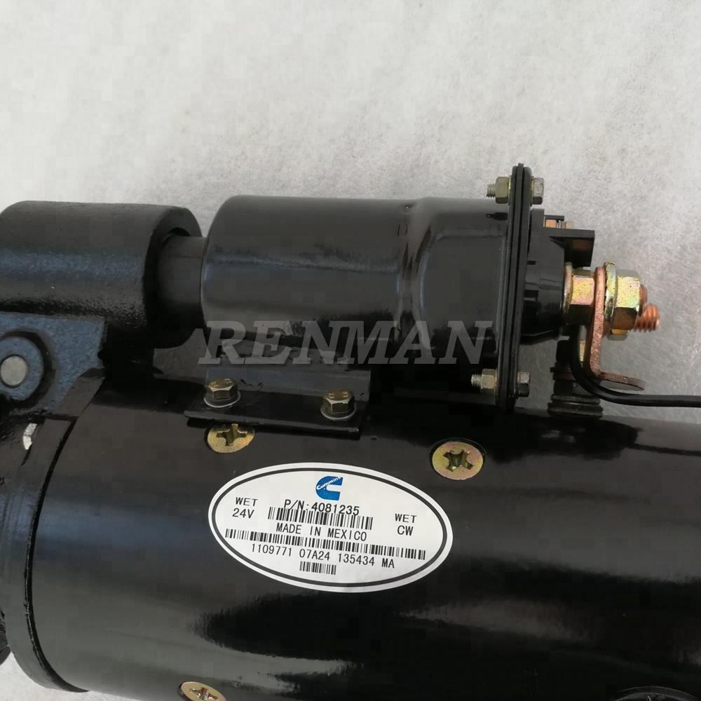 24V Cummins Starting Motor 4081235 - Reliable Engine Starter