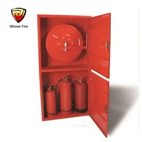 Surface Monté Double Verticale Armoire À Incendie