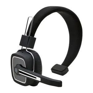 Call Center Office Trucker Bluetooth Headset with Microphone CSR Chip Wireless Mono Headphone Noise Canceling Amazon Hot Selling