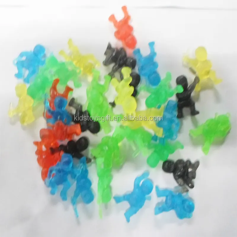 मिनी सस्ता प्लास्टिक निंजा आंकड़ा कैप्सूल खिलौना