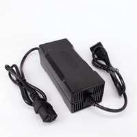 DDP DPD plastique 13s 48v 54.6v 2a chargeur de batterie au lithium pour batteries ebike 48v 12ah 15ah 20ah