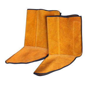 <span class=keywords><strong>Botas</strong></span> de Seguridad para Soldadura AllyProtect, Resistentes al Fuego, Duraderas, Resistentes al Calor, de Cuero Vacuno, Blancas, de 33 cm, Protector de Pies - Product Image 2