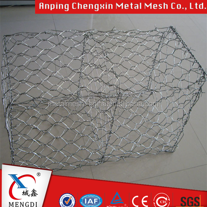 Hot dip galvanisé gabion conception avec le bon prix