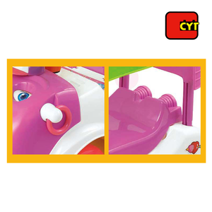 Forma di elefante di plastica camminatore auto per il bambino - Product Image 5
