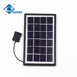 3 Watt 6V solar panel photovoltaic for mobile solar charger ZW-3W-6V-1 mini home solar energy systems for emergency lights