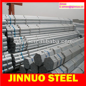 Une en 10255 S195T erw por inmersión en caliente tubería de acero galvanizado - Product Image 1