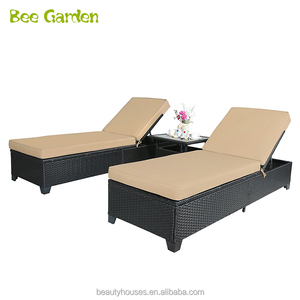 Meubles de jardin en plein air détend rotin chaise longue - Product Image 5