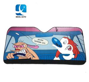 Tùy Chỉnh In Tự Động Xe Kính Chắn Gió Sun Shade Có Thể Gập Lại Nhôm Phía Trước Xe Sun Shade - Product Image 3