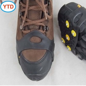 YTD-031 sepatu anti-selip es cleat tahan lama ringan untuk memanjat luar ruangan lari mendaki gunung tur es salju kondisi kerja - Product Image 2