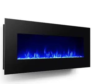 50 Inch Length Larger Wall mounted Electric Fireplace insert