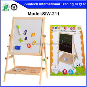 Set di Giocattoli per Disegno con Lavagna Magnetica in Legno Decorativa per Bambini da Interni Suntech - Product Image 5