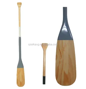 2015 Nuovo stile di Legno Da Corsa Outrigger Canoe Paddle