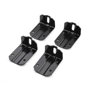 Rhetech nhiệm vụ nặng nề cửa trượt bỏ qua phần cứng Kit hộp đen theo dõi móc áo thiết lập cho nội thất và ngoại thất cửa ra vào làm bằng thép đồng - Product Image 3