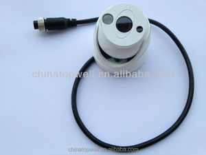 El Más Pequeño Calidad de Matriz de LED 90 ángulo de Visión Nocturna CCD Color Domo de Cámara En el coche - Product Image 2