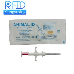 Bioglass Animal ID for Dog Cat Fish Tortoise Mouse Sheep ISO Icar RFID Implant Microchip