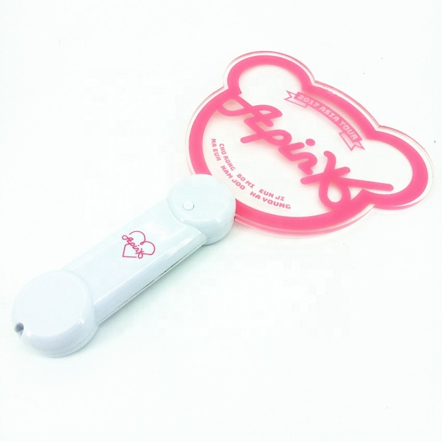 Factory Sell Custom Logo High Quality Remote Controlled Flashing DIY Kpop Lightstick