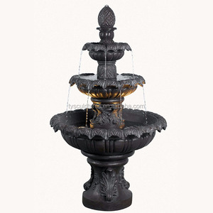 Casa jardín decoración de bronce de la fuente de agua para puerta jardín arte - Product Image 1