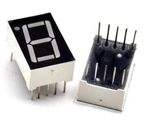 1 bit cátodo común digitales 0,56 "0.56in. LED rojo dígito <span class=keywords><strong>7</strong></span> segmento <span class=keywords><strong>5161AS</strong></span> - Product Image 1
