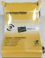 मूल रंग रिबन YMCKO 800033-340CN ज़ेबरा ZXP श्रृंखला 3C कार्ड प्रिंटर के लिए