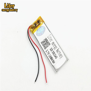 Free shipping battery-powered product used 160 mah 3,7 v 301545 lipo battery pack - Product Image 1