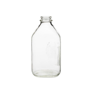 Botol Susu Kaca Persegi Panjang 64Oz, Botol Galon 2 Quart Gaya Vintage - Product Image 2