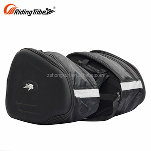 Motocicleta deportes patrón alforja bolsa de sillín de la motocicleta - Product Image 1