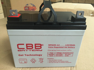 Batería recargable de almacenamiento de batería de gel 12V 35ah VRLA para silla de ruedas eléctrica - Product Image 3